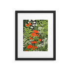 Poppy Pillar Garden Framed Art Print Gallery Image 5