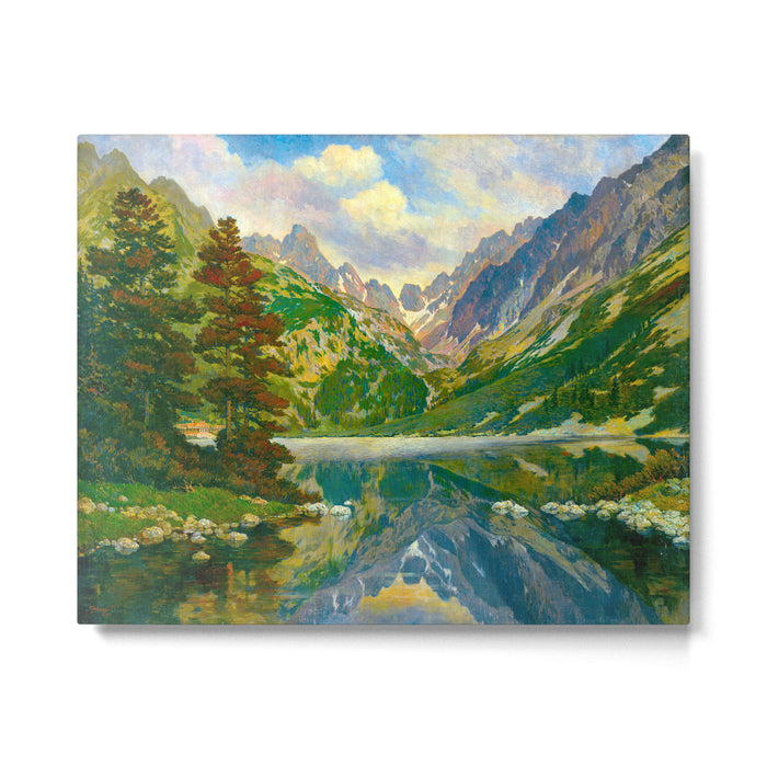 PopradskeÌ pleso, William Forberger Metal Print Gallery Image 1