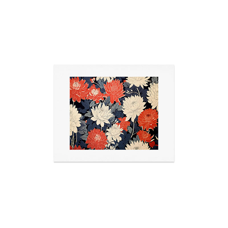 Primary Chrysanthemum Garden   Art Print Gallery Image 1