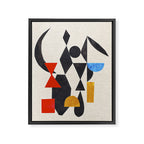 Primary Jewels  Framed Canvas Print Gallery Image 6