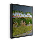 Prince and Ladies in a Garden  Nidha Mal Indian Framed Canvas Print Gallery Image 2