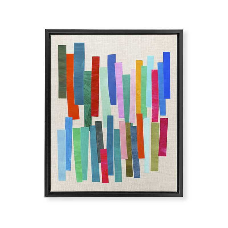 Prism Shards Framed Canvas Print Gallery Image 6