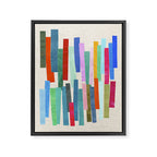 Prism Shards Framed Canvas Print Gallery Image 6