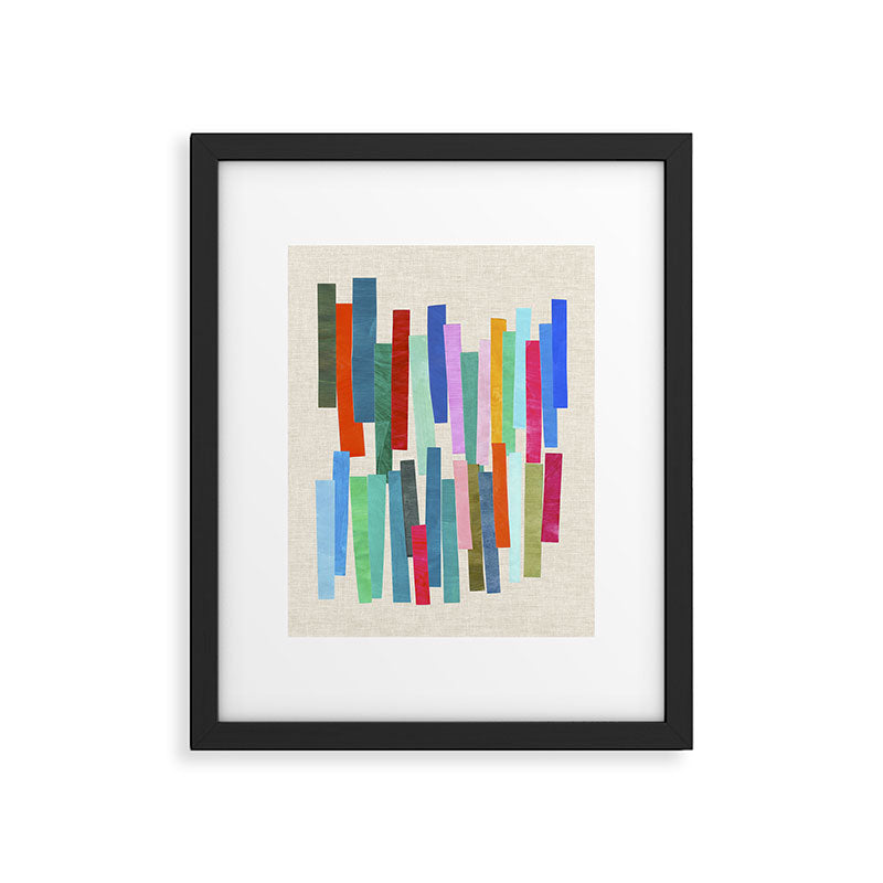 Prism Shards Framed Art Print Gallery Image 5