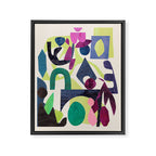 Purple Passion Framed Canvas Print Gallery Image 6