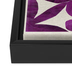 Purple Tropic Framed Canvas Print Gallery Image 3