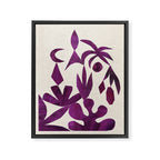Purple Tropic Framed Canvas Print Gallery Image 6