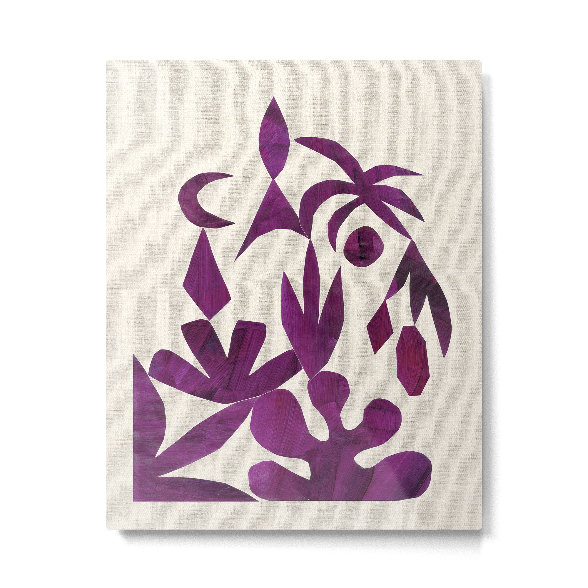 Purple Tropic Metal Print Gallery Image 4