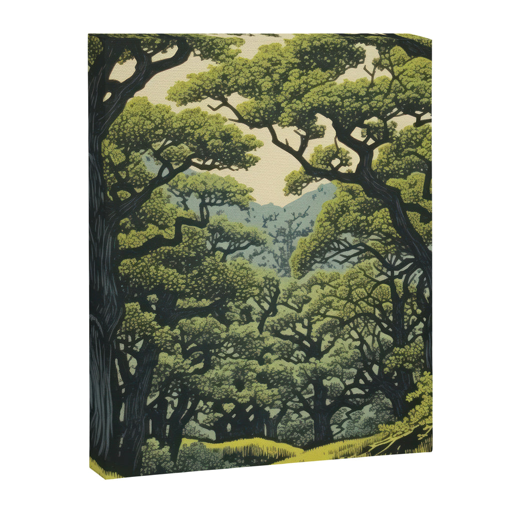 Quiet Panda Forest Canvas Print Gallery Image 6