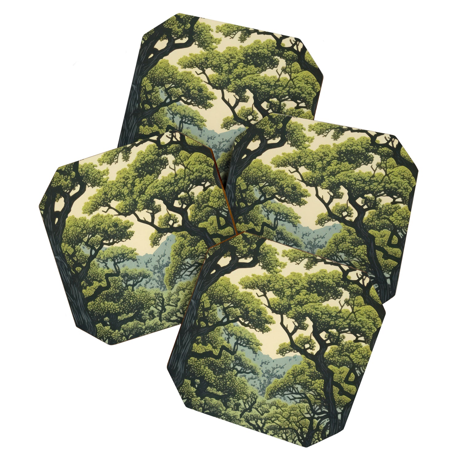 Quiet Panda Forest Coaster Gallery Image 1