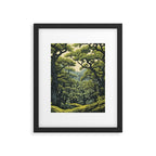 Quiet Panda Forest Framed Art Print Gallery Image 5
