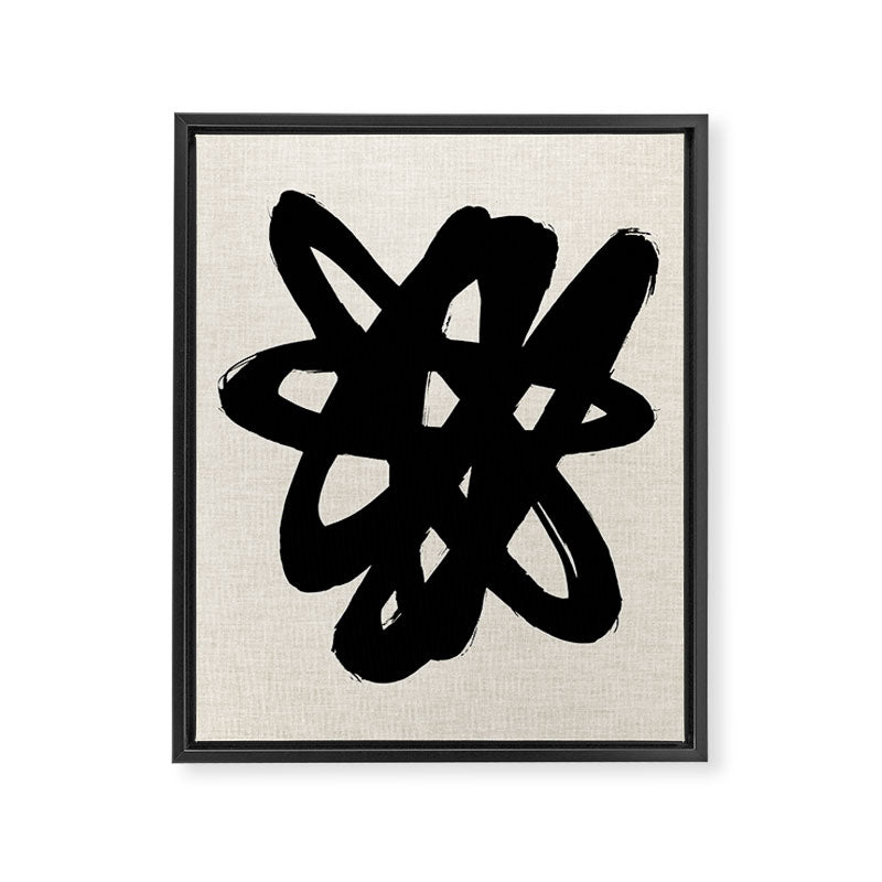 Radioactive Ink Framed Canvas Print Gallery Image 6