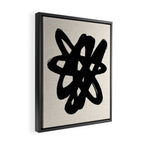 Radioactive Ink Framed Canvas Print Gallery Image 2