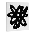 Radioactive Ink White Background Canvas Print Gallery Image 6