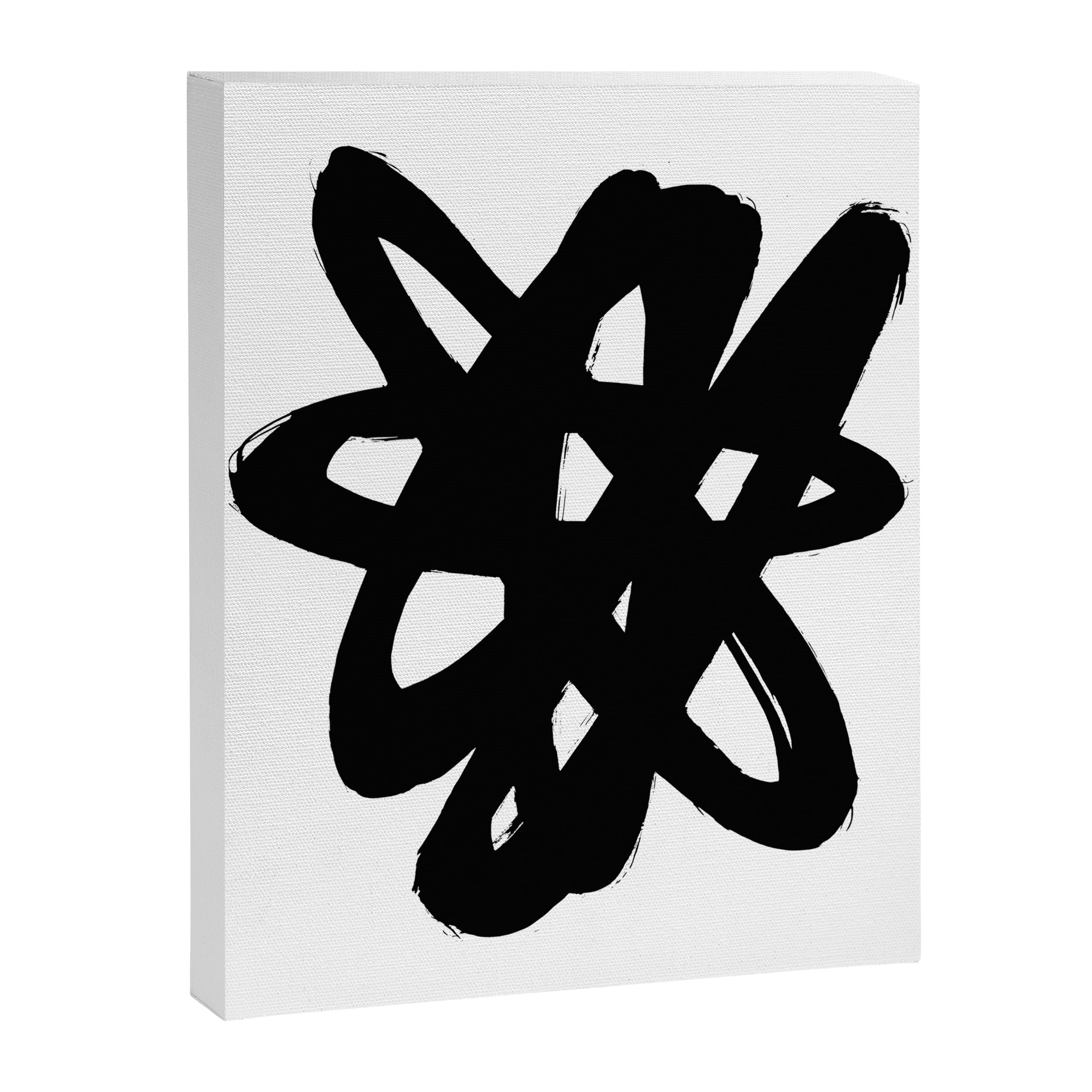 Radioactive Ink White Background Canvas Print Gallery Image 6