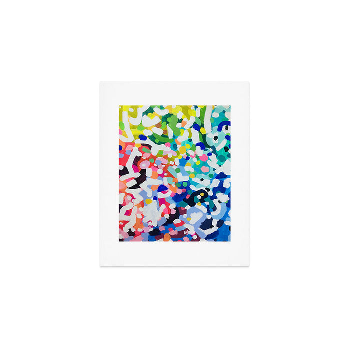 Rainbow Kaleidoscope by Ejaaz Haniff Colorful Art Abstract Painting Acrylic Painting Fun Shapes Pattern Art Print Gallery Image 1