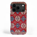 Red Forest Path iPhone Case Gallery Image 1