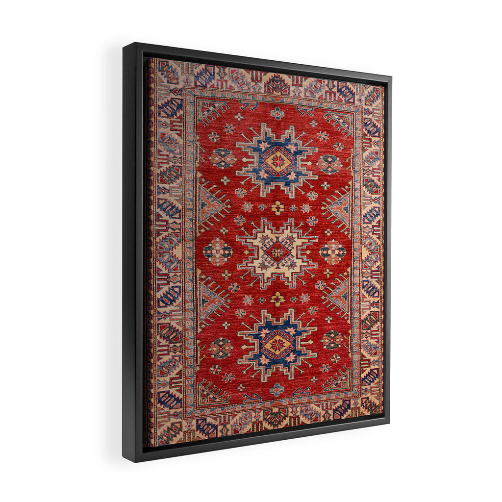 Red Jax Framed Canvas Print Gallery Image 2