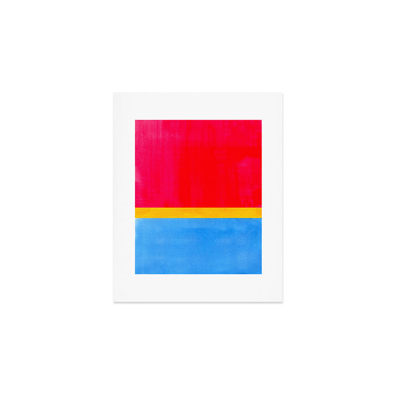 Red Lou Lou  Art Print Gallery Image 1