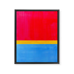 Red Lou Lou  Framed Canvas Print Gallery Image 6