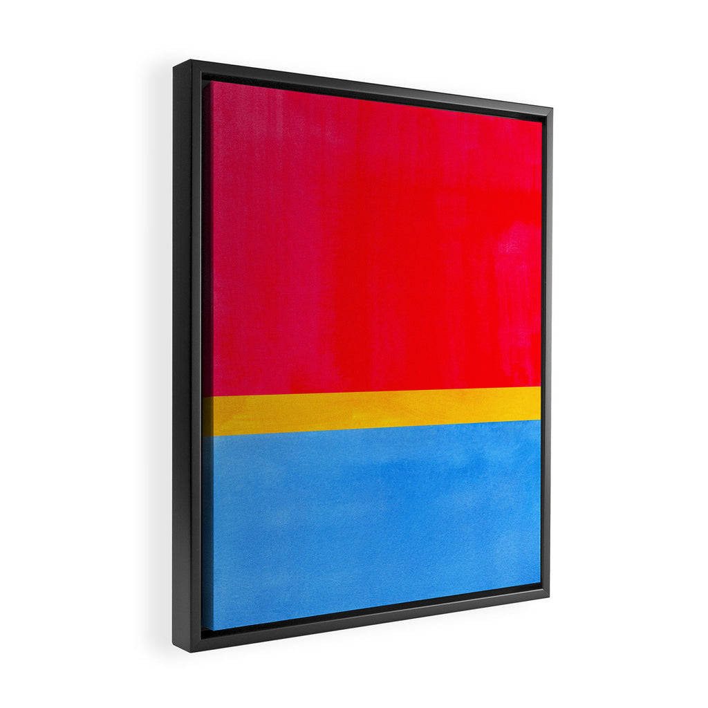 Red Lou Lou  Framed Canvas Print Gallery Image 2