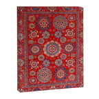 Red Suzani  Kazak Persian Rug Canvas Print Gallery Image 6