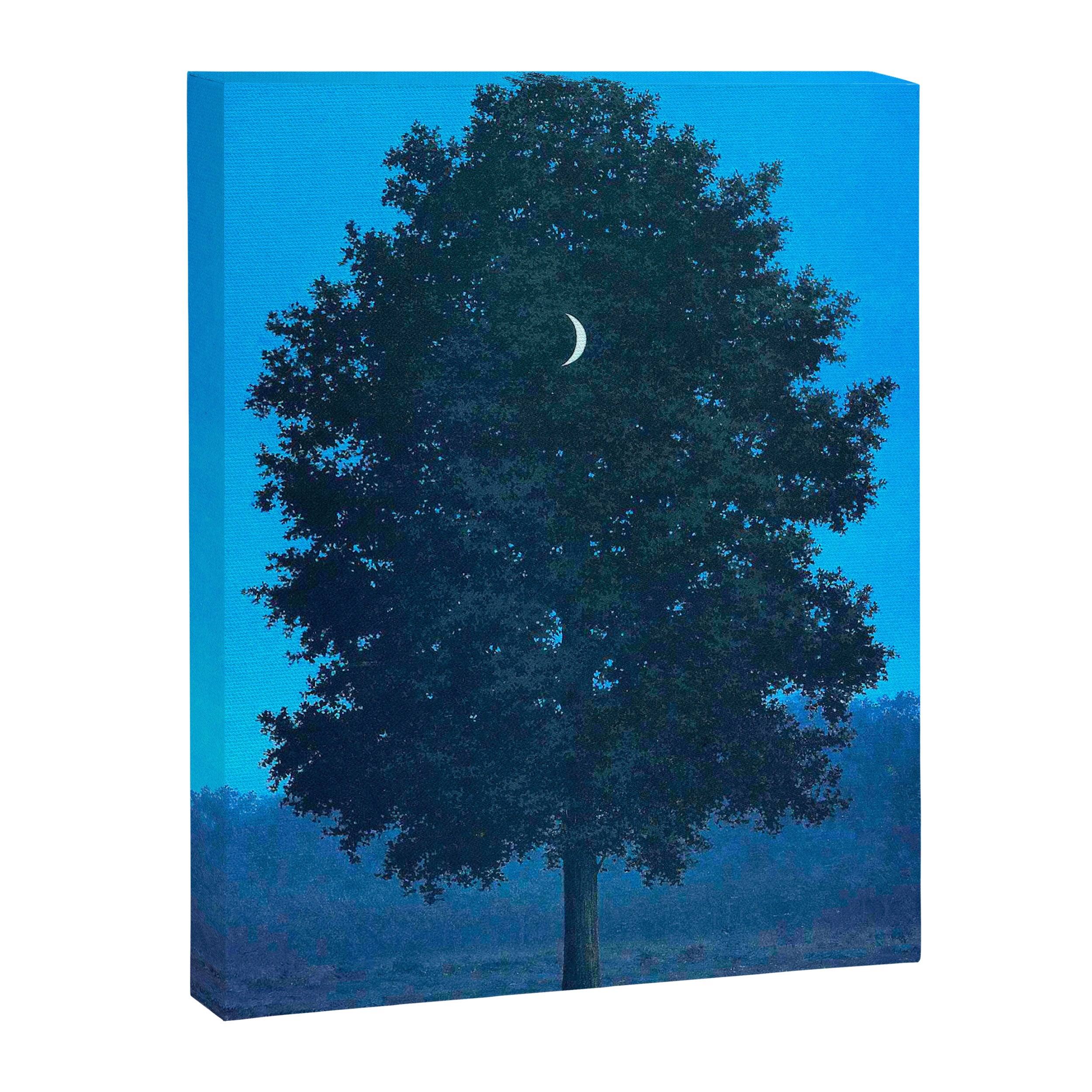Rene Magritte - Le Seize Septembre - 1956 Moon Through Tree Surrealism Canvas Print Gallery Image 6