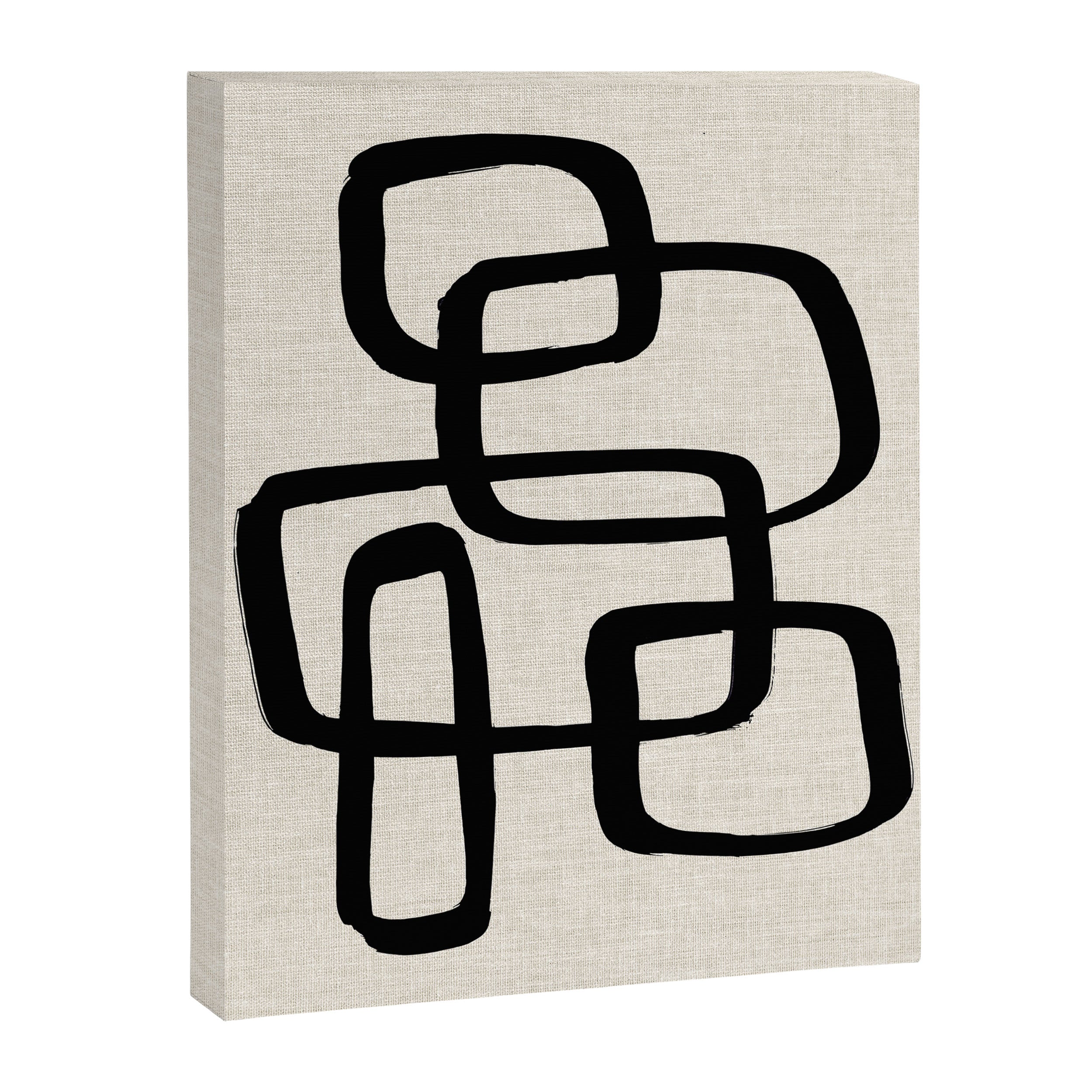 Retro Ink Canvas Print Gallery Image 6