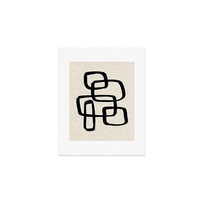 Retro Ink Art Print Gallery Image 1