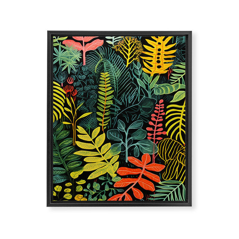Rock Bottom Garden  Framed Canvas Print Gallery Image 6