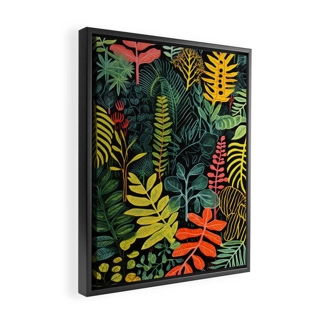 Rock Bottom Garden  Framed Canvas Print Gallery Image 2