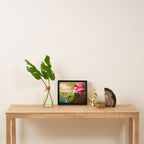 Roseate Spoonbill Bird pink Framed Canvas Print Gallery Image 4