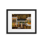 Royal Women Celebrating Diwali Indian Miniature Painting  Framed Art Print Gallery Image 5