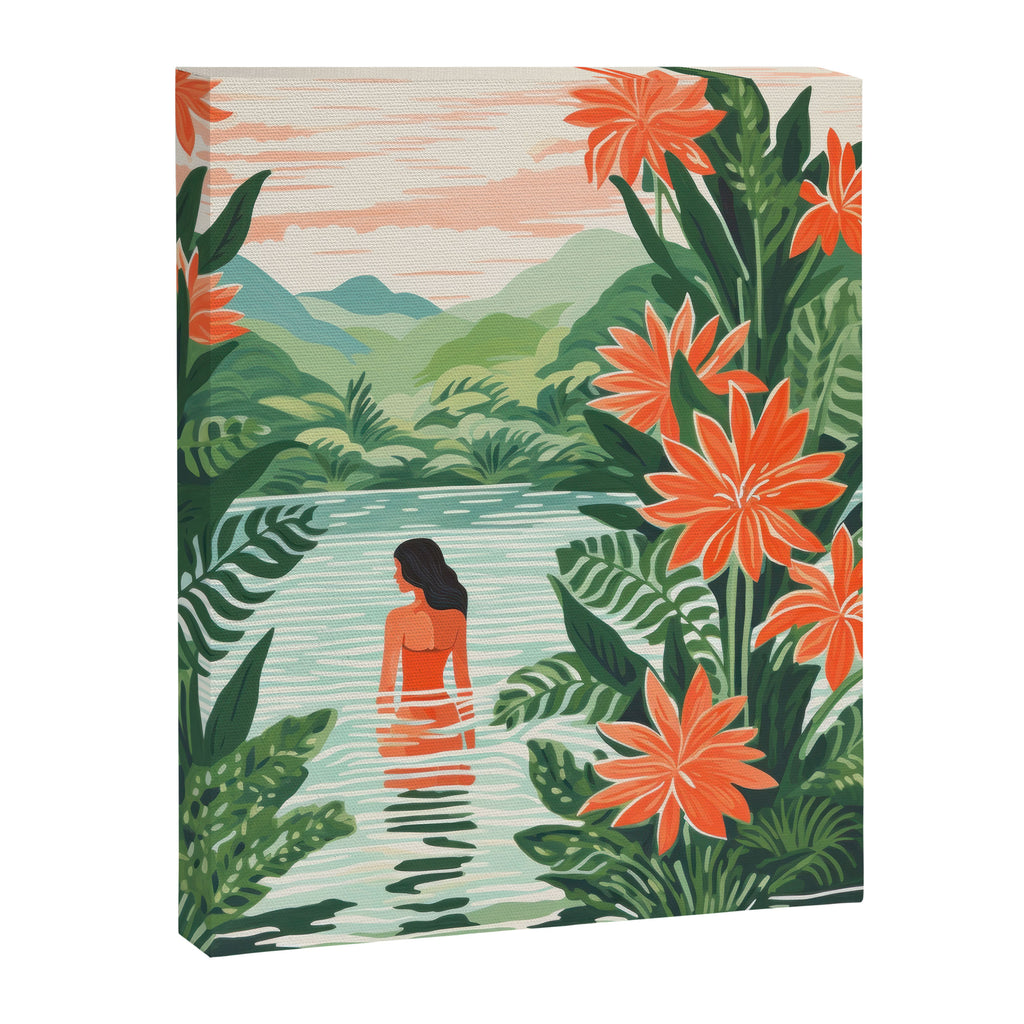 Secret Oasis Canvas Print Gallery Image 6
