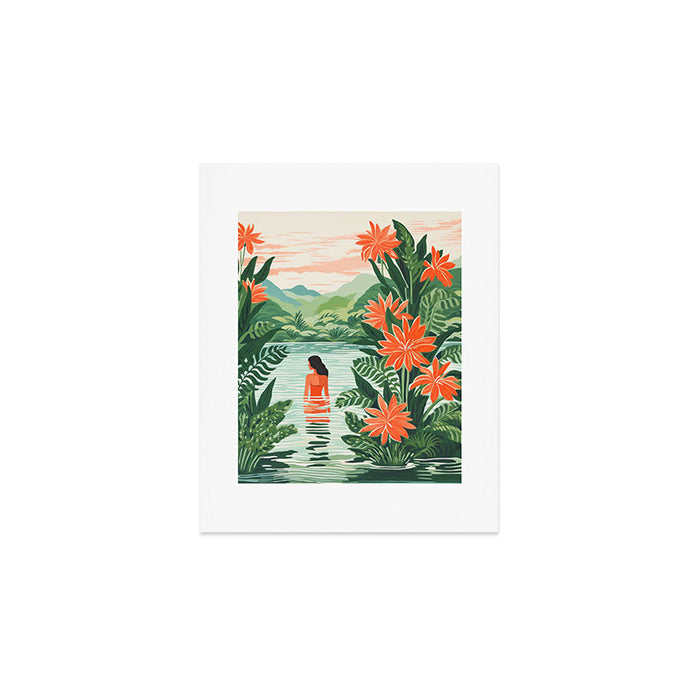 Secret Oasis Art Print Gallery Image 1