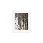 Secret Snowman Forest Art Print Gallery Image 1
