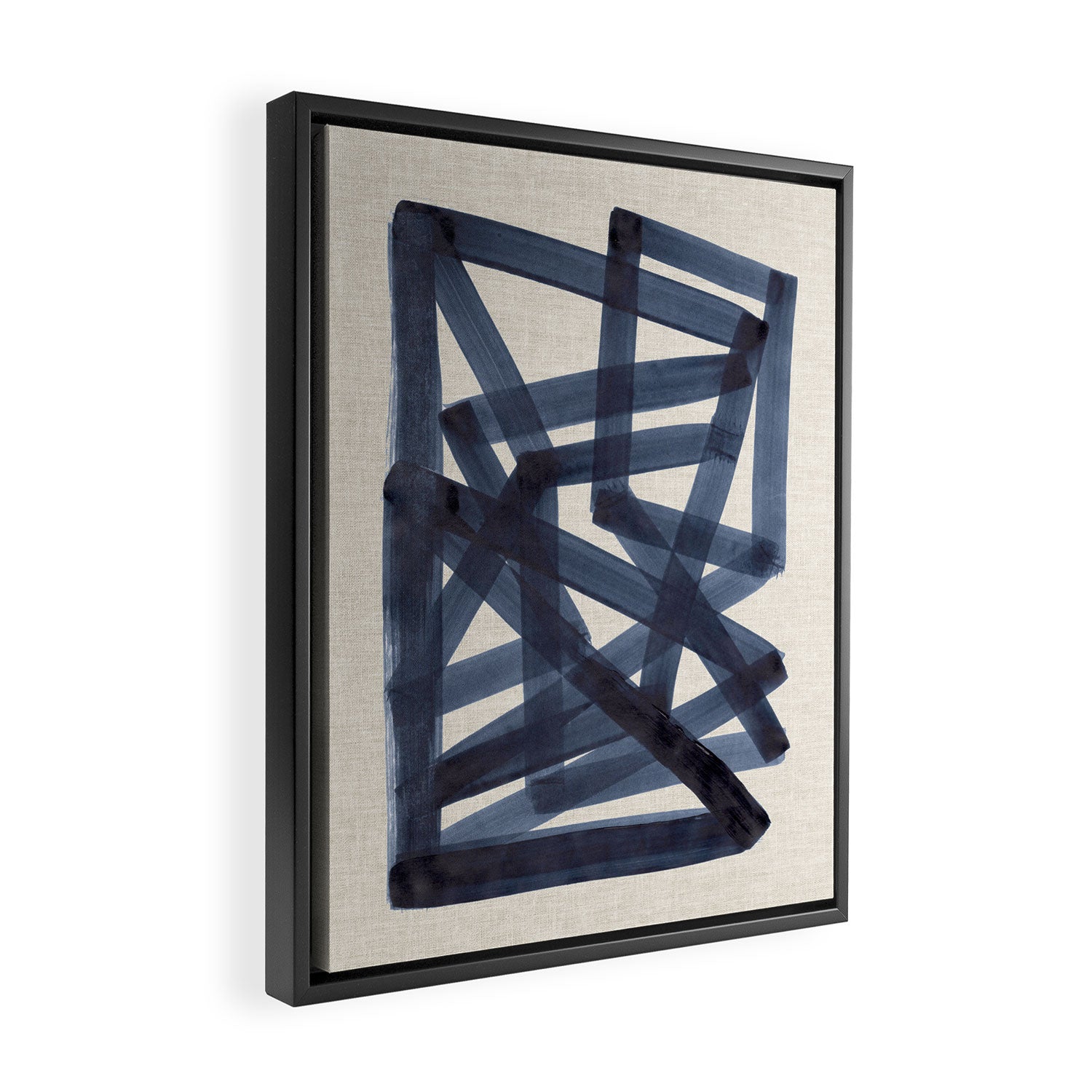 Sharp Return Framed Canvas Print Gallery Image 2