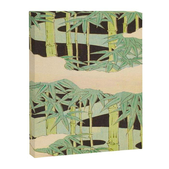 Shin-Bijutsukai â Japanese Design Bamboo At Night Canvas Print Gallery Image 1