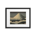 Shotei Takahashi Four Seasons of Mount Fuji Near Omuro Kawase Hasui Japanese Woodblock Print Framed Art Print Gallery Image 5