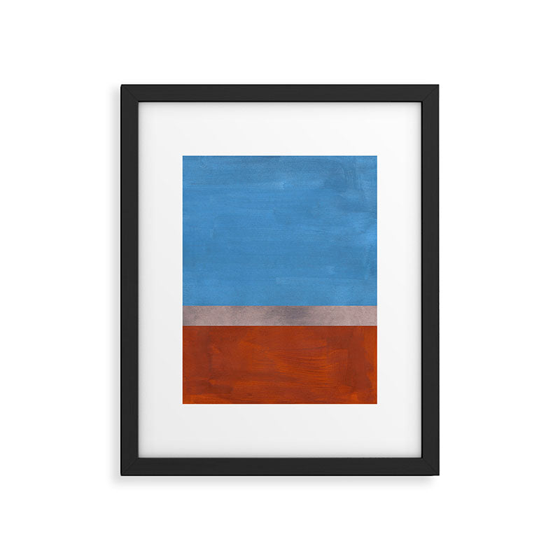 Silver Path Framed Art Print Gallery Image 5
