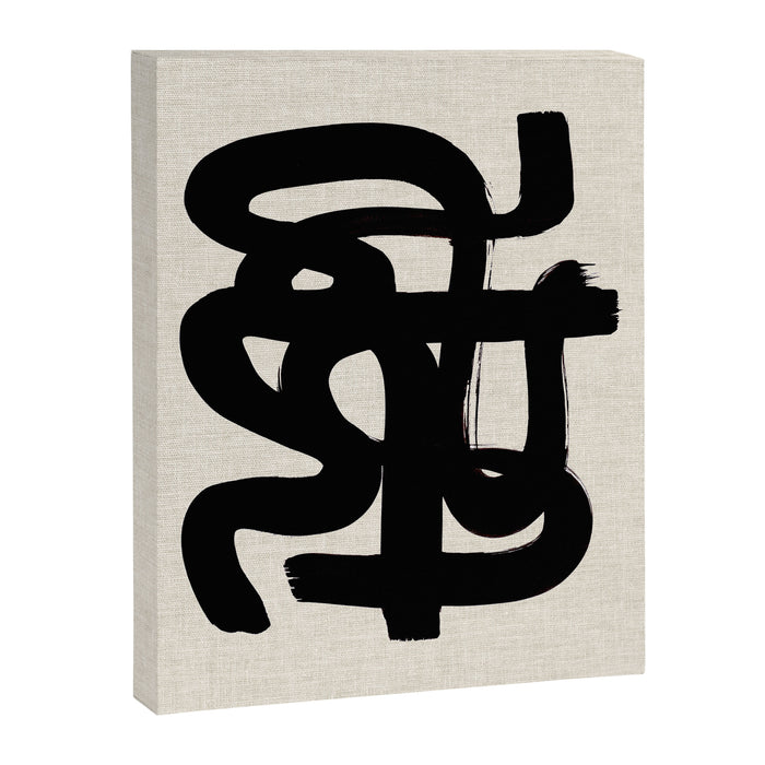 Slithering Ink Canvas Print Gallery Image 1