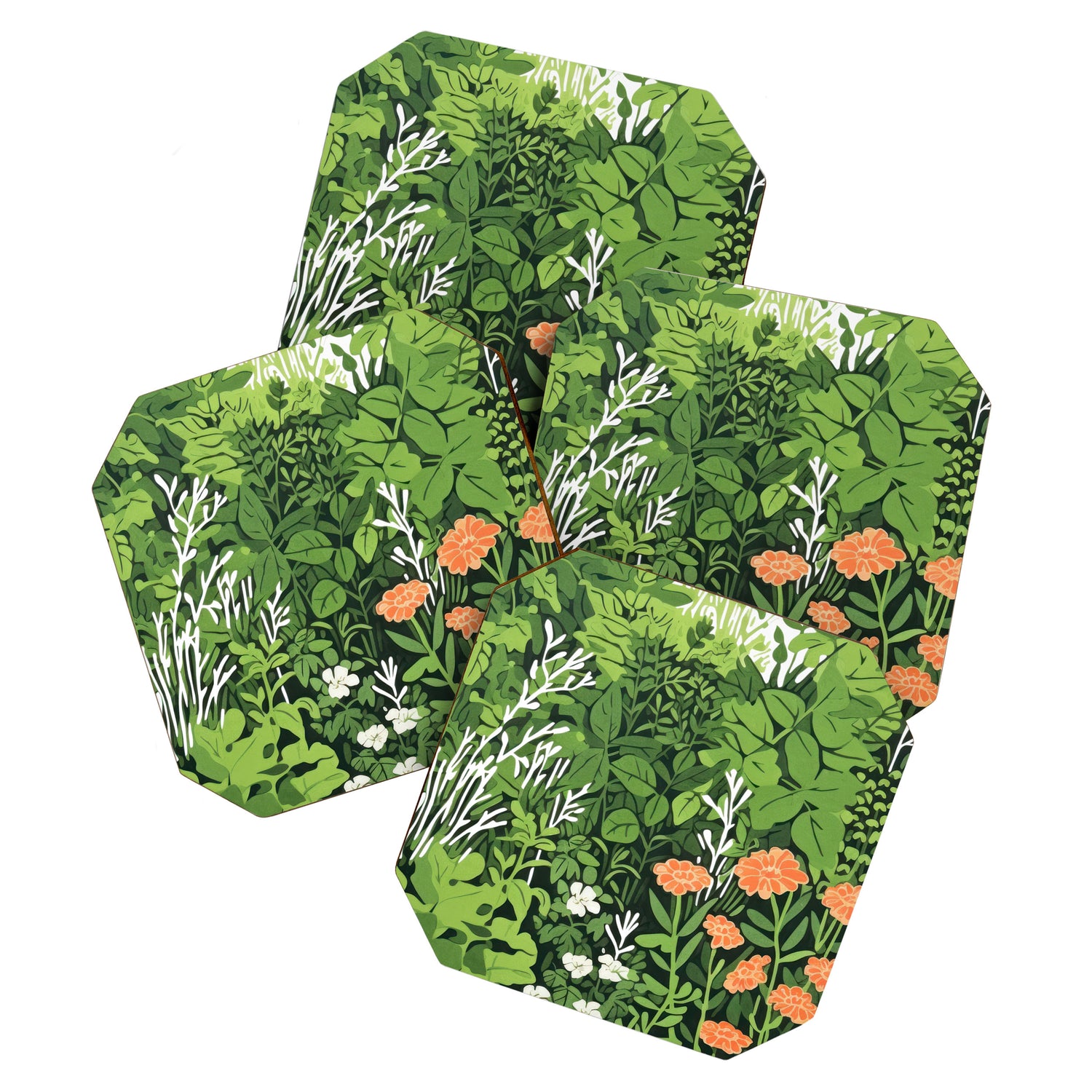 Small Green Gamble Coaster Gallery Image 1