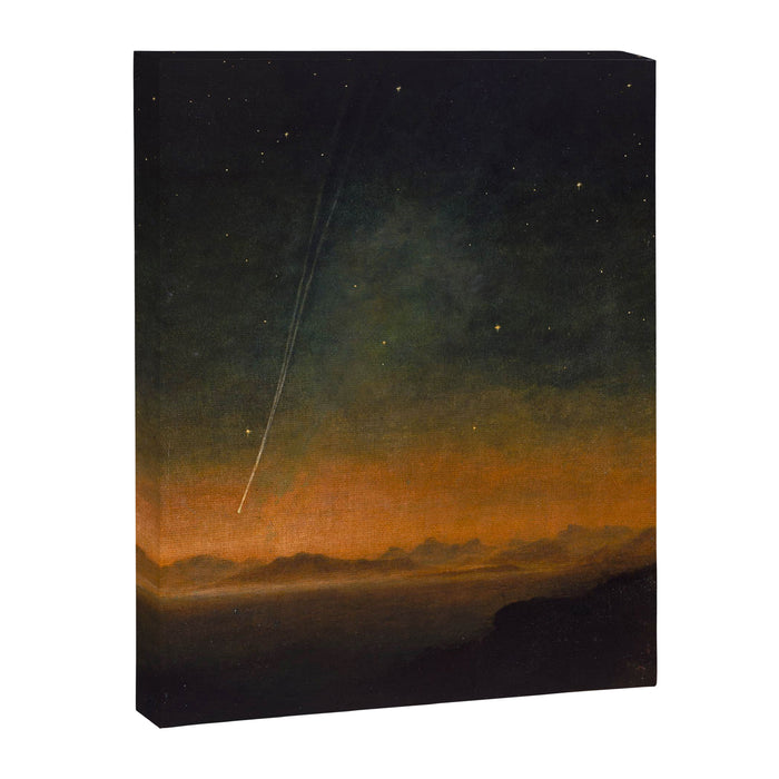 Smyth - The Great Comet of 1843 Sunset Magical Stars Canvas Print Gallery Image 1