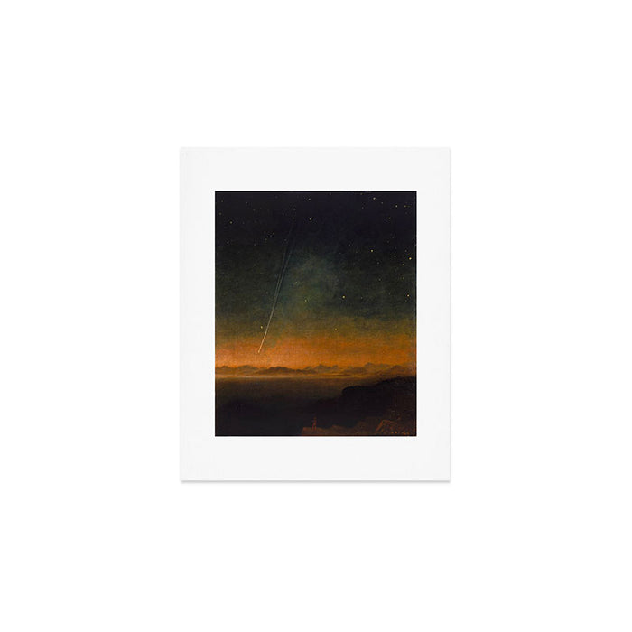 Smyth - The Great Comet of 1843 Sunset Magical Stars Art Print Gallery Image 1