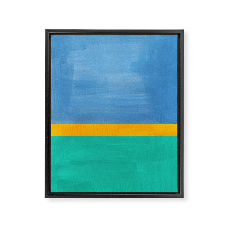 Sneaking Sun Framed Canvas Print Gallery Image 6