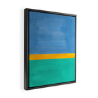 Sneaking Sun Framed Canvas Print Gallery Image 2