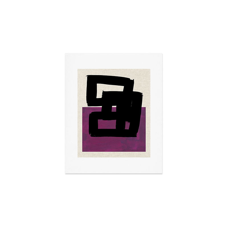 Square Grape Art Print Gallery Image 1