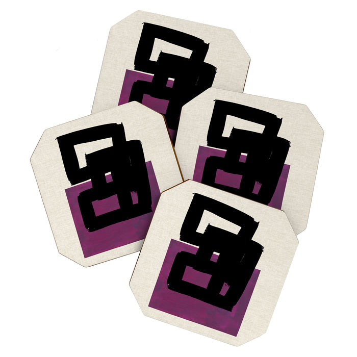 Square Grape Coaster Gallery Image 1