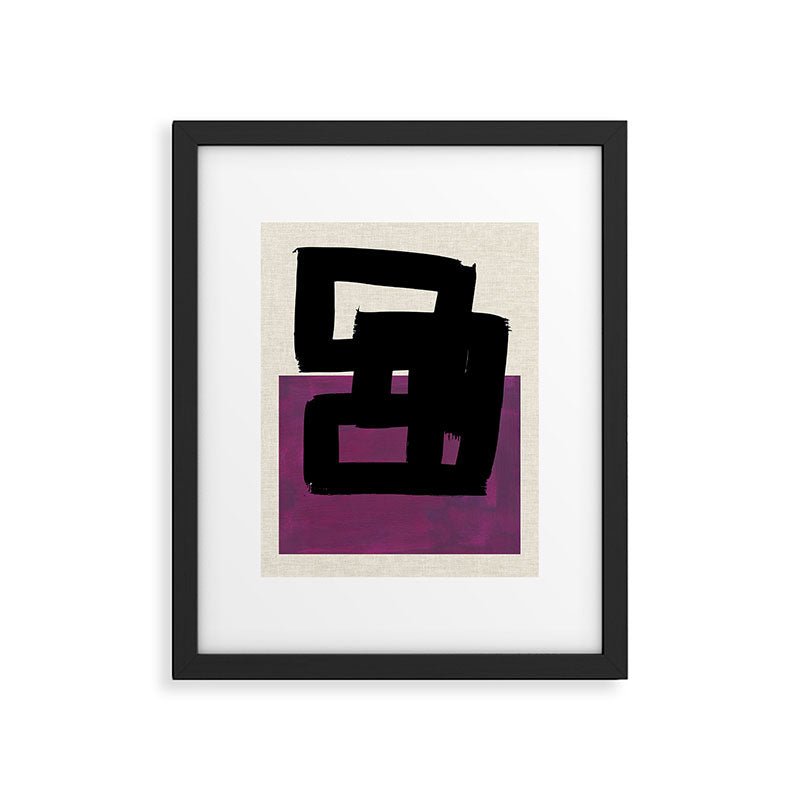 Square Grape Framed Art Print Gallery Image 5