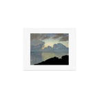 Summer night by the sea, tisvilde, 1900, Oil Landscape Painting  Art Print Gallery Image 1